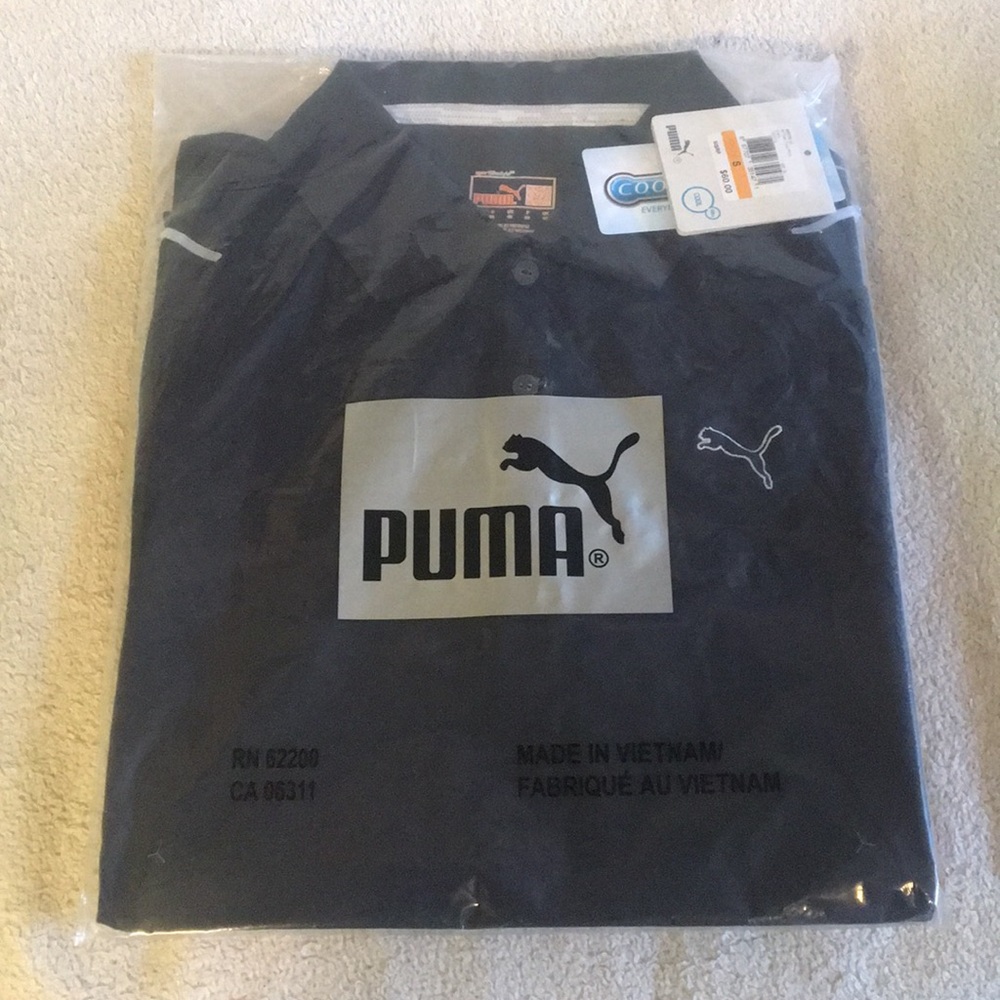 Puma - Women's Small Titan Tour Polo - Black - NWT